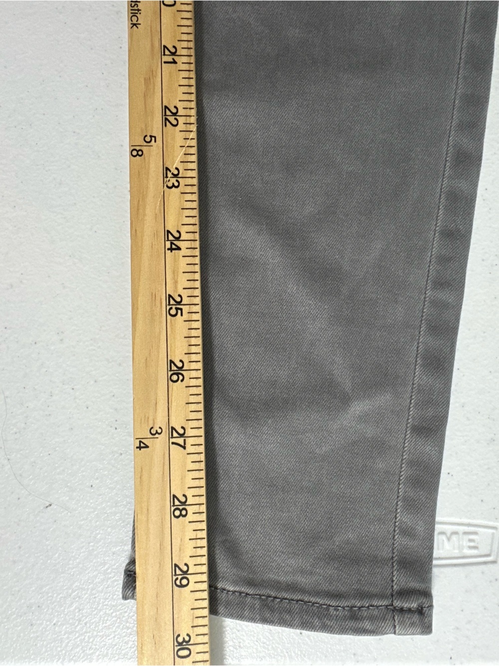 American Eagle Size 8 Long Hi-Rise Gray Cargo Jegging Next Level Stretch - Picture 13 of 14